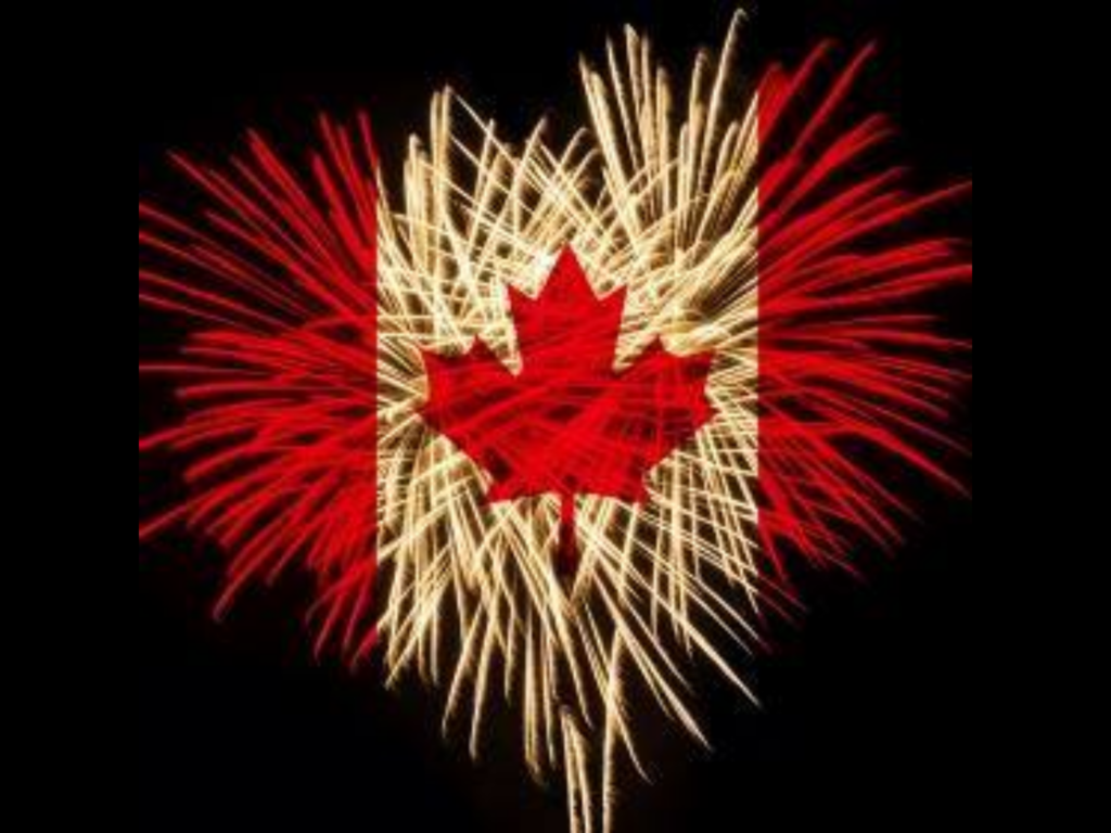 Hooray for Canada.  Let's celebrate!
