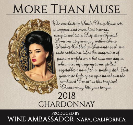 More Than Muse 2018 Chardonnay by Wine Ambassador