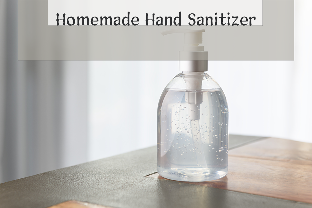 Homemade Hand Sanitizer
